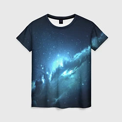 Женская футболка Atlantis Nebula