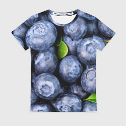 Женская футболка Черника