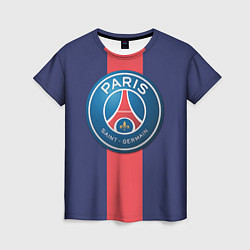 Футболка женская Paris Saint-German, цвет: 3D-принт
