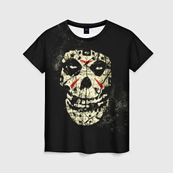 Женская футболка Misfits: Death Face