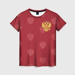 Женская футболка Сборная России по футболу