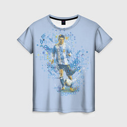 Футболка женская Messi: Argentine Football, цвет: 3D-принт