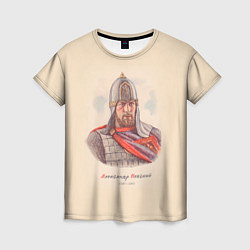 Женская футболка Александр Невский 1220-1263