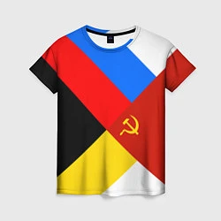 Женская футболка Вечная Россия