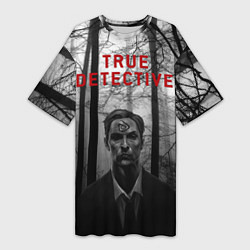 Женская длинная футболка True Detective: Blackwood
