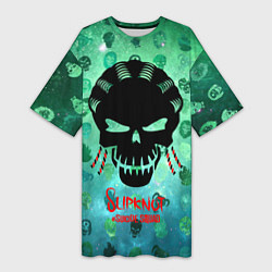 Женская длинная футболка Suicide Squad: Slipknot