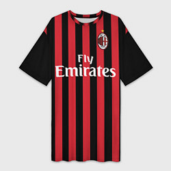 Женская длинная футболка Milan FC: Fly Emirates