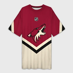 Женская длинная футболка NHL: Arizona Coyotes