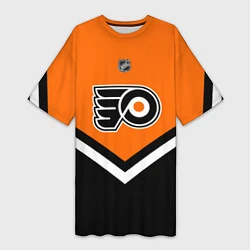 Женская длинная футболка NHL: Philadelphia Flyers