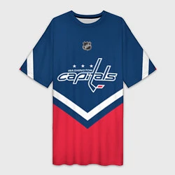 Женская длинная футболка NHL: Washington Capitals