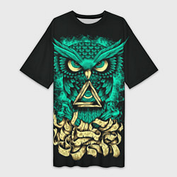 Женская длинная футболка Bring Me The Horizon: Owl