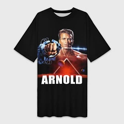 Женская длинная футболка Iron Arnold