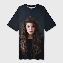 Женская длинная футболка Lorde