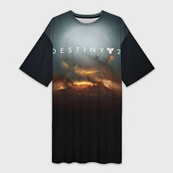Женская длинная футболка Destiny 2