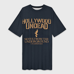 Женская длинная футболка Hollywood Undead: Underground
