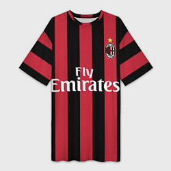 Женская длинная футболка Milan FC: Form 2018