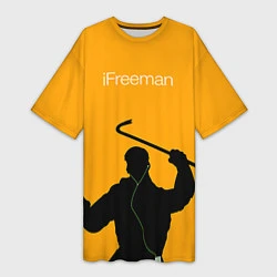 Женская длинная футболка IFreeman