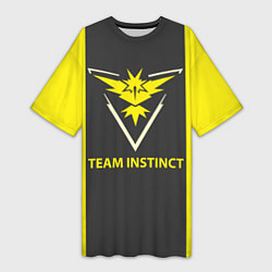 Женская длинная футболка Team instinct