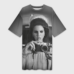 Женская длинная футболка Lana Photographer