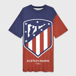 Женская длинная футболка Atletico Madrid FC 1903
