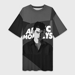 Женская длинная футболка Солист Arctic Monkeys