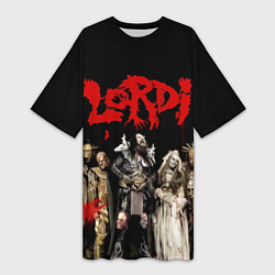 Женская длинная футболка LORDI