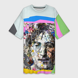 Женская длинная футболка John Lennon: Abstraction