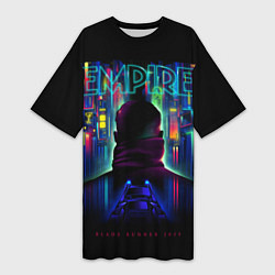 Женская длинная футболка Blade Runner Empire