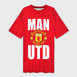 Женская длинная футболка Man Utd