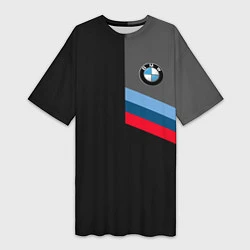 Женская длинная футболка BMW БМВ
