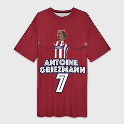 Женская длинная футболка Antoine Griezmann 7