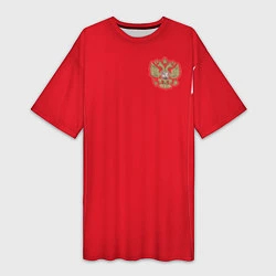 Женская длинная футболка Сборная России: ЧМ 2018