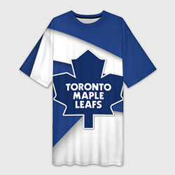 Женская длинная футболка Toronto Maple Leafs