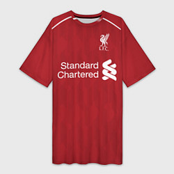 Женская длинная футболка FC Liverpool: Salah Home 18/19
