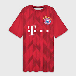 Женская длинная футболка FC Bayern Home 18-19