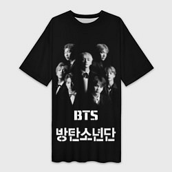 Женская длинная футболка BTS Group