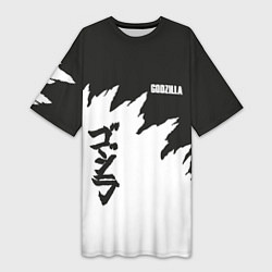 Женская длинная футболка Godzilla: Light Style