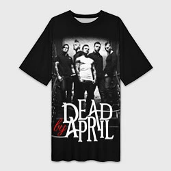 Женская длинная футболка Dead by April: Dark Rock