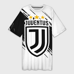 Женская длинная футболка Juventus: 3 Stars