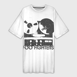 Женская длинная футболка Foo Fighters: Retro Tape
