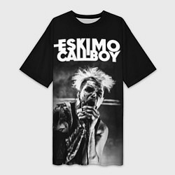 Женская длинная футболка Eskimo Callboy