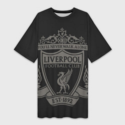 Футболка женская длинная Liverpool - Classic Est 1892, цвет: 3D-принт