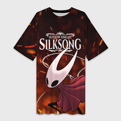 Женская длинная футболка Hollow Knight: Silksong