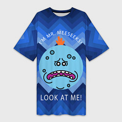 Женская длинная футболка Im MR Meeseeks