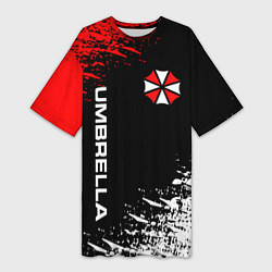 Женская длинная футболка UMBRELLA CORPORATION