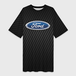 Женская длинная футболка Ford