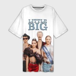 Женская длинная футболка Little Big