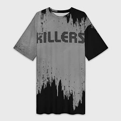 Женская длинная футболка The Killers Logo