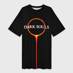 Женская длинная футболка Dark Souls