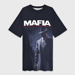 Женская длинная футболка Mafia